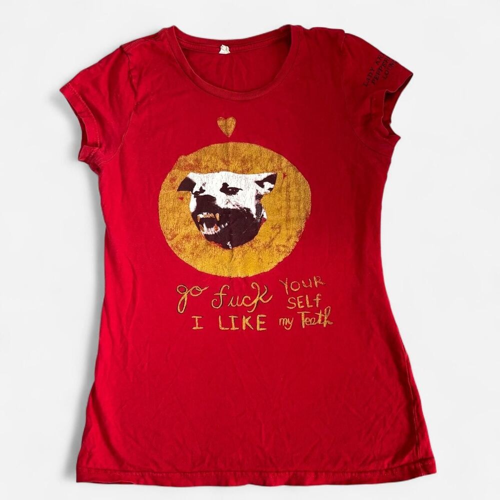 Unbranded Women's Red T-shirt